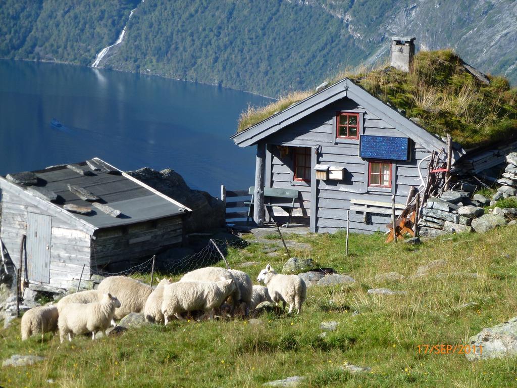 Hole Hytter Geiranger Bagian luar foto