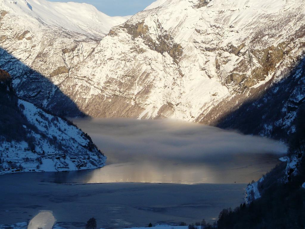 Hole Hytter Geiranger Bagian luar foto