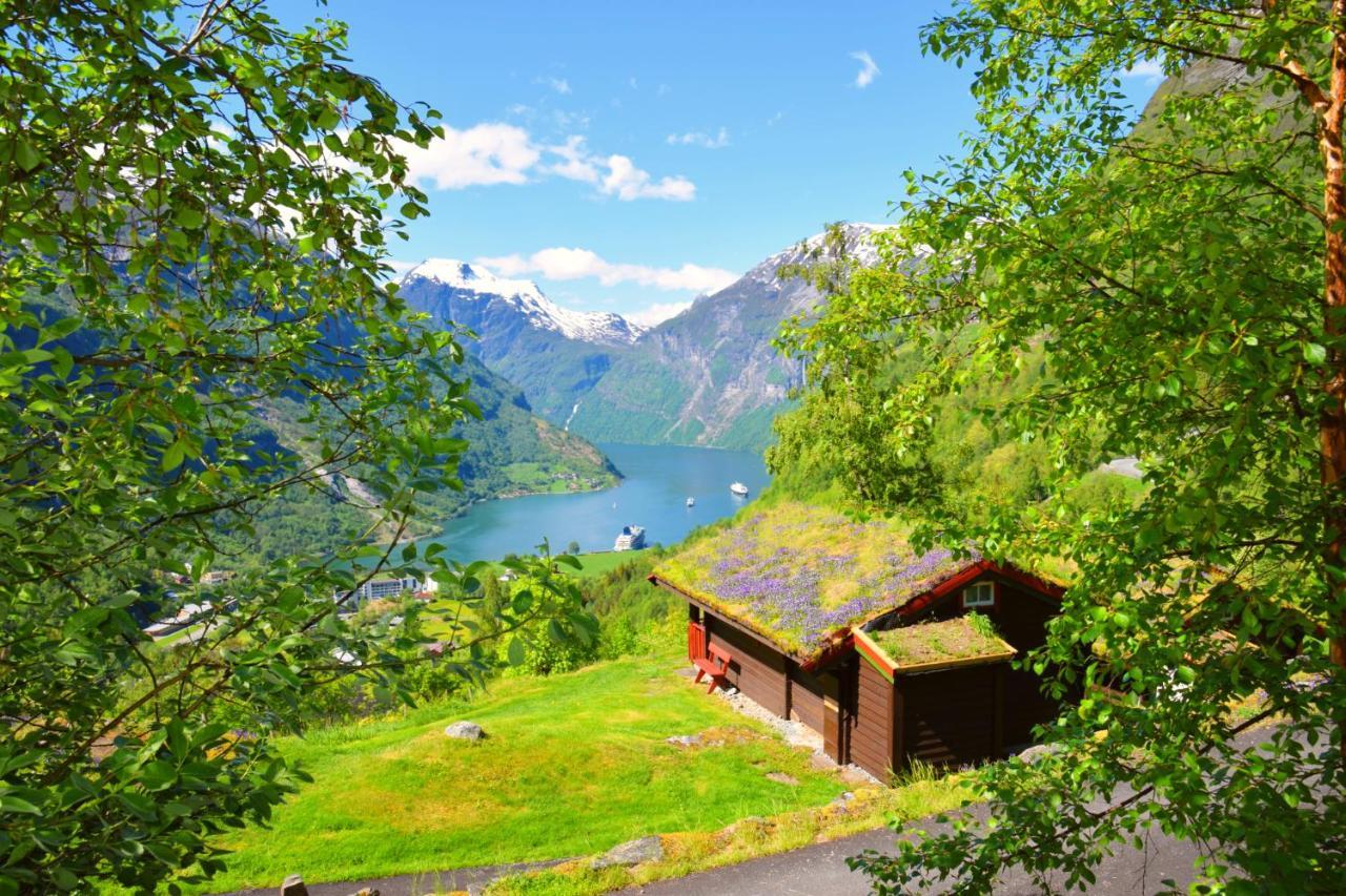 Hole Hytter Geiranger Bagian luar foto