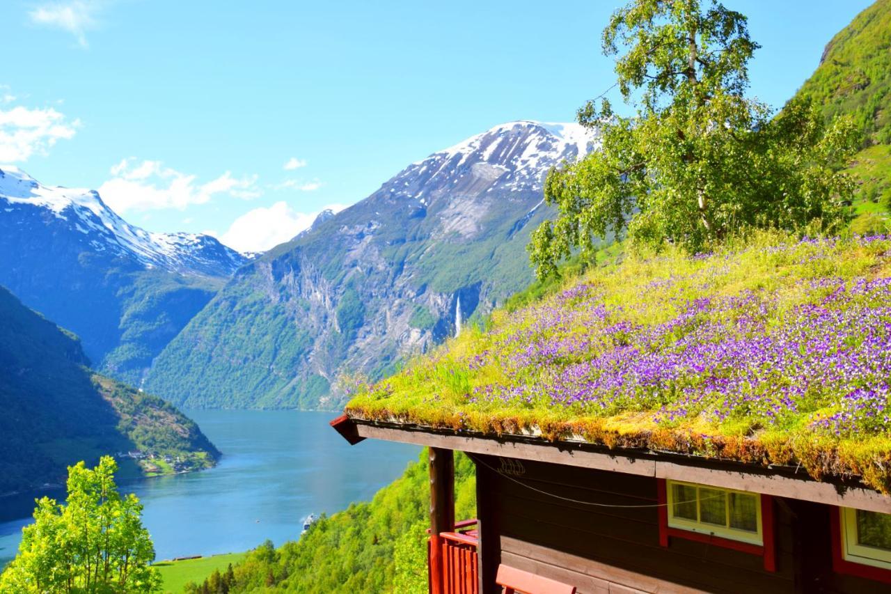 Hole Hytter Geiranger Bagian luar foto